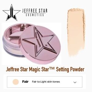 Fair • Jeffree Star Cosmetics ✨ Magic Star™ Setting Powder • New in Box